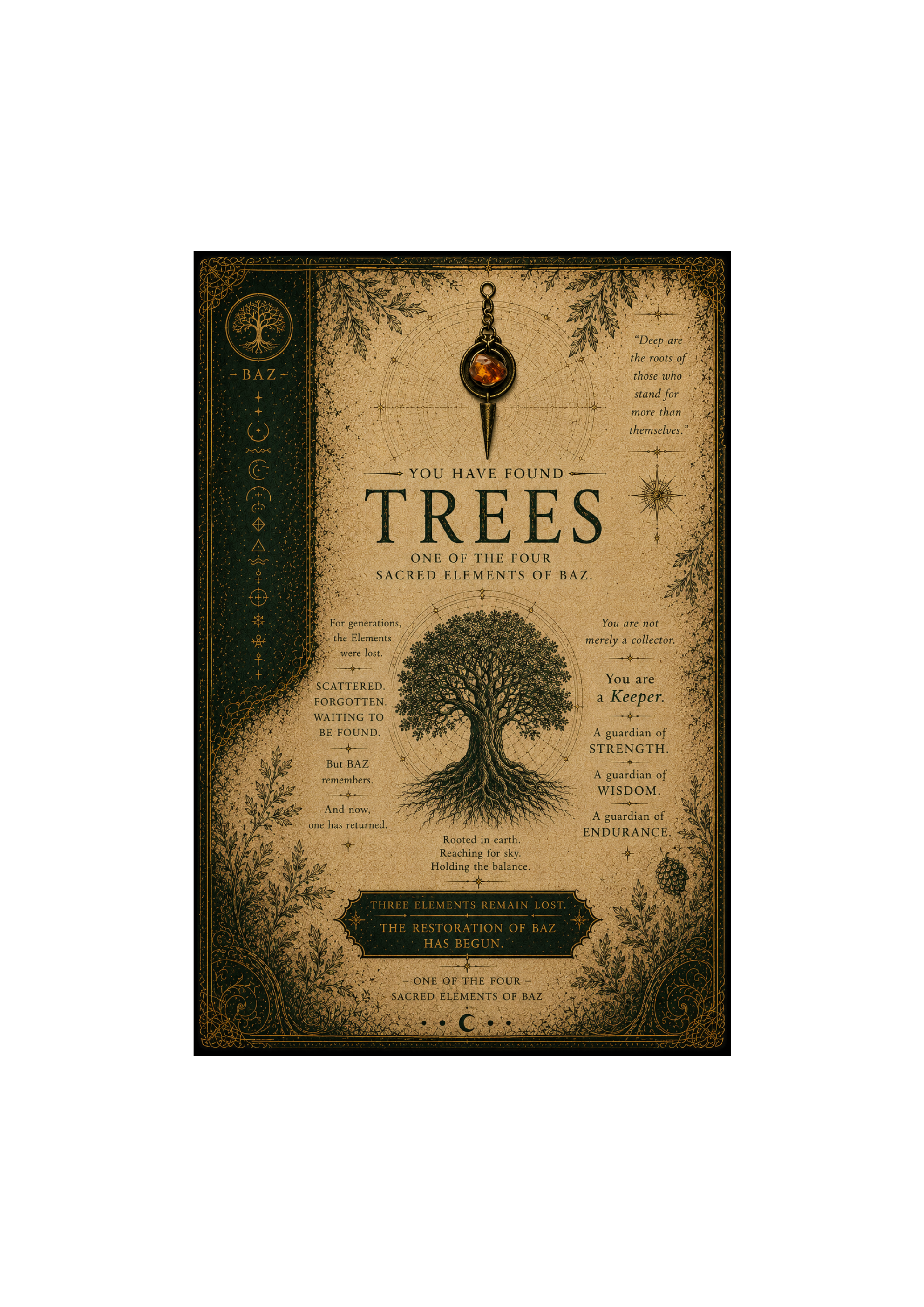 Sacred Element: TREES